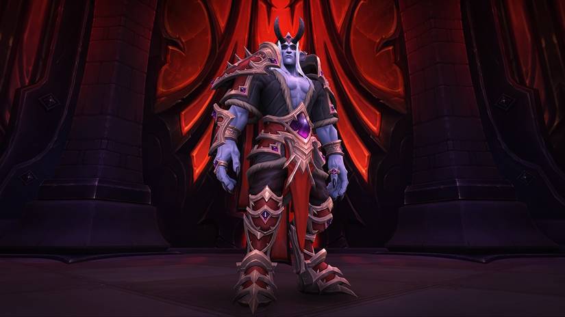 world of warcraft shadowlands sire denathrius model