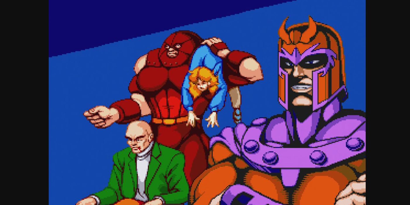 x-men magneto arcade game 1992