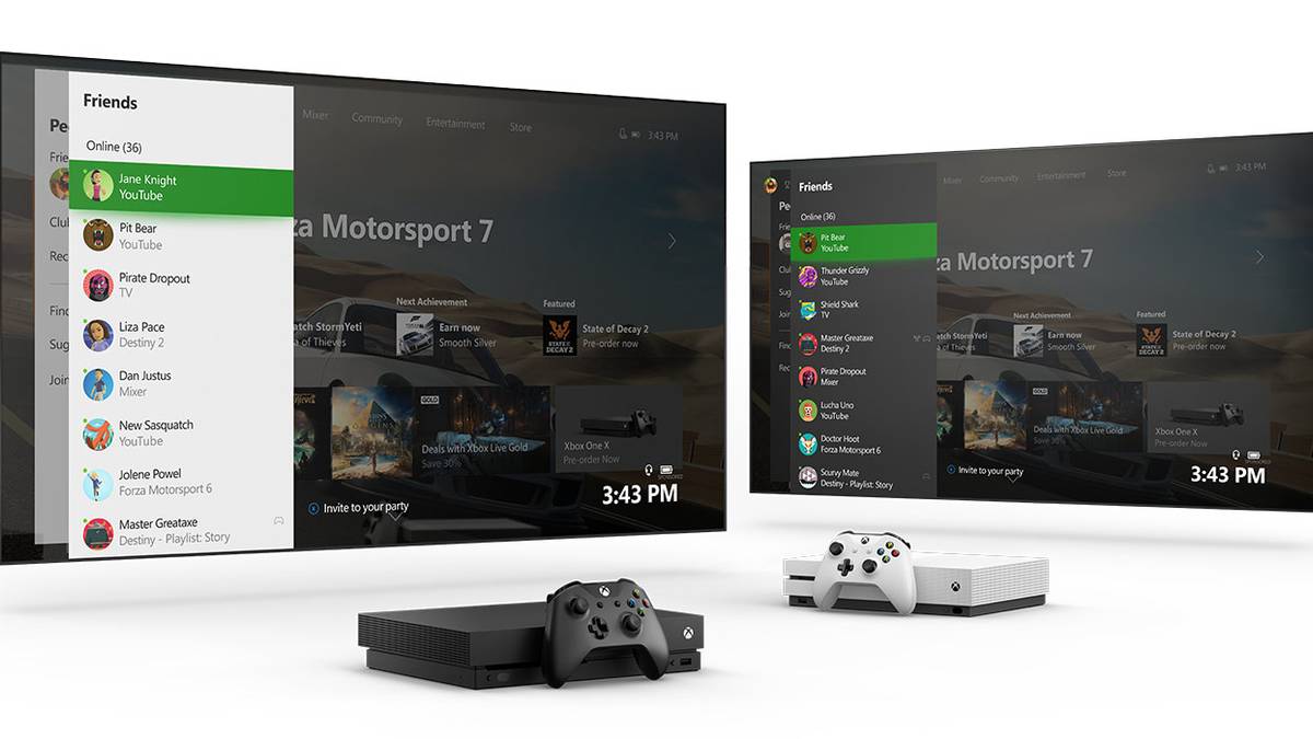 xbox consoles and dashboards