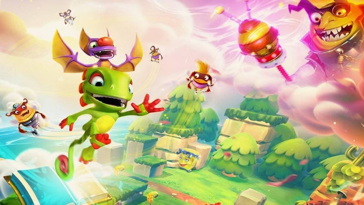 yooka laylee key art