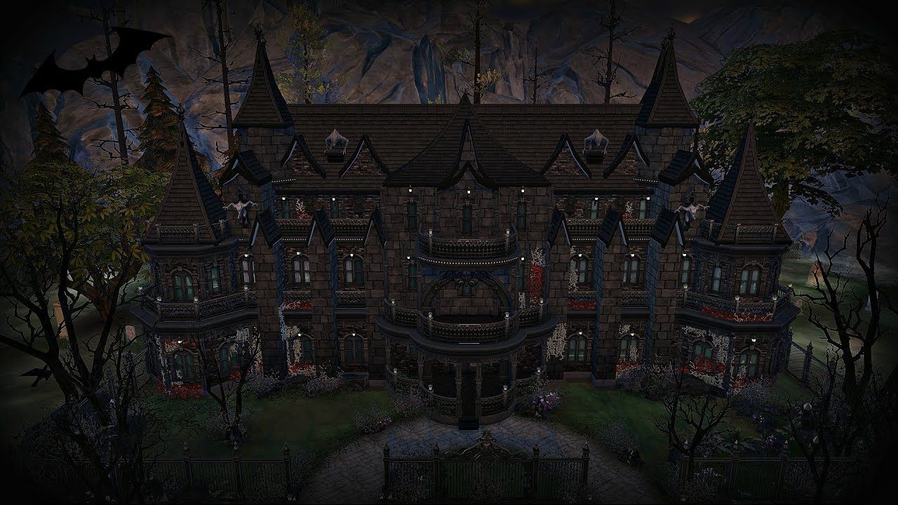 Vampire Mansion By Cyberdoll