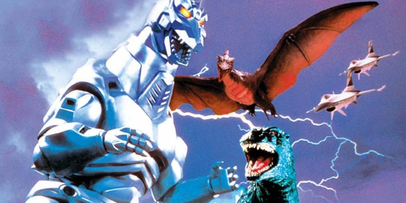 10 Godzilla Fights Godzilla and Rodan vs. Super MechaGodzilla
