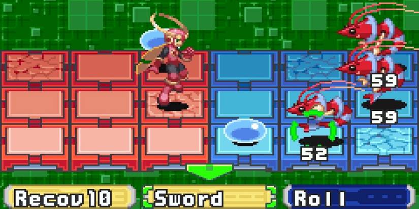 Rockman EXE 4.5 Real Operation gameplay screenshot