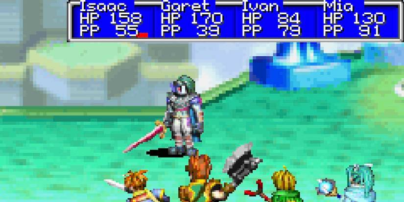 Golden Sun gameplay screenshot