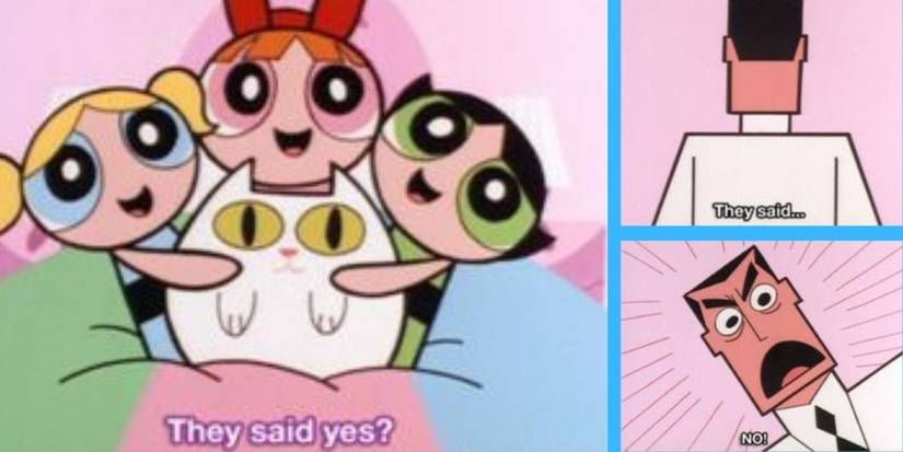 Powerpuff Girls Professor Puppy Scene