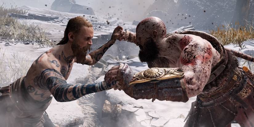 God of War 2018 gameplay screenshot