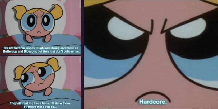 Powerpuff Girls Bubbles Hardcore Quote
