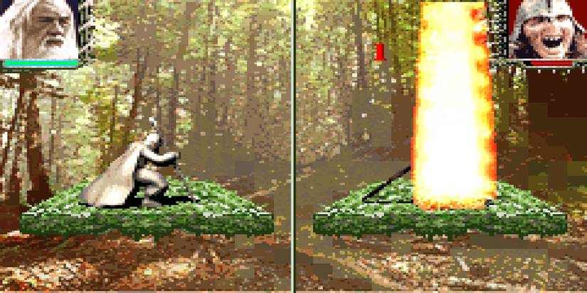 The Lord of the Rings The Third Age GBA gameplay screenshot