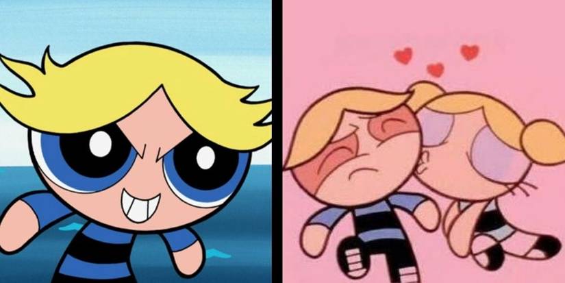 Powerpuff Girls Bubbles with Boomer
