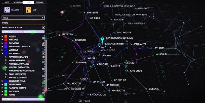 Elite Dangerous Galaxy Map