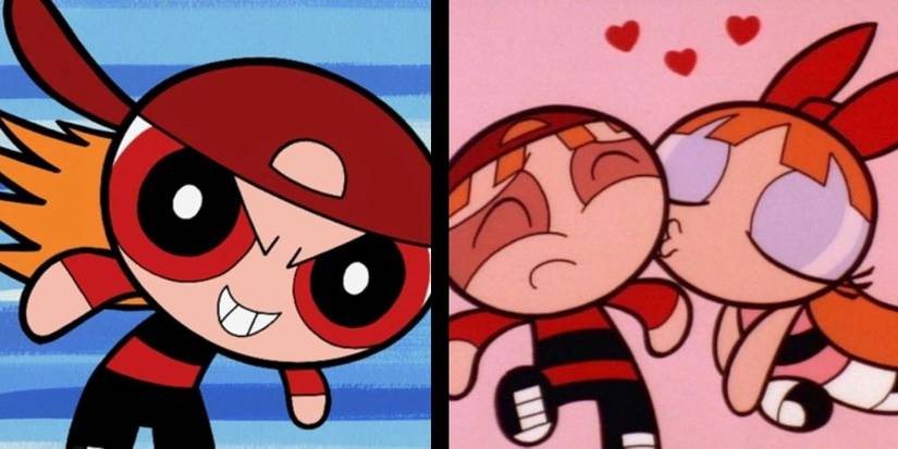 Powerpuff Girls Blossom and Brick