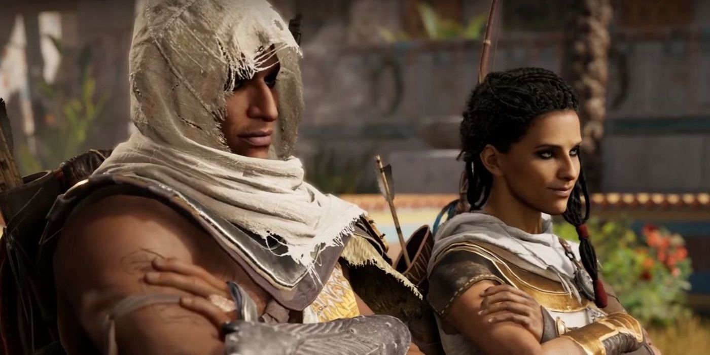 Assassin's Creed Origins Bayek and Aya