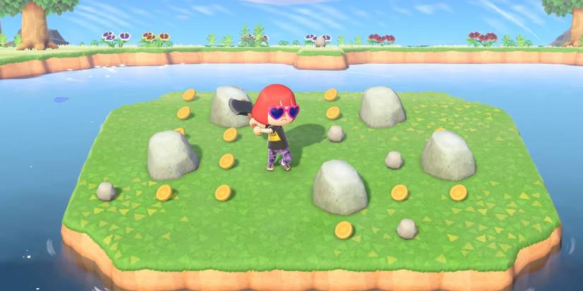 A Money Rock Island in Animal Crossing New Horizons