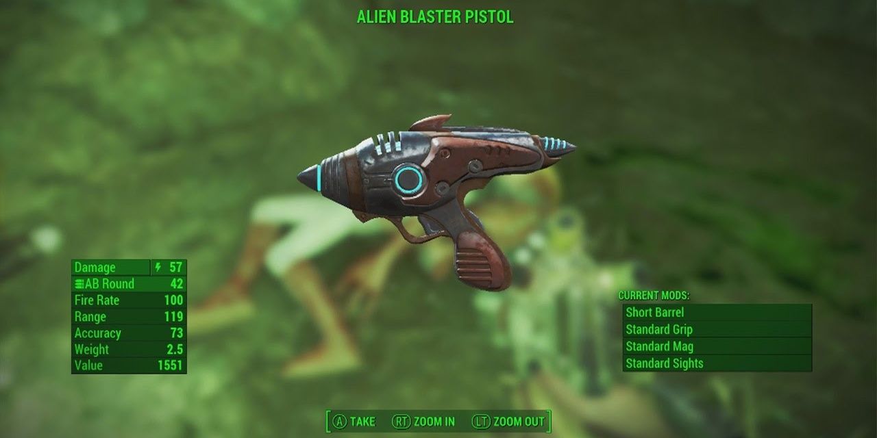 Alien Blaster From Fallout 4