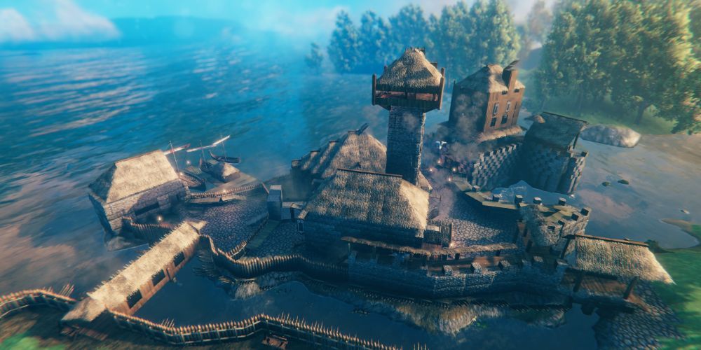 There Are Endless Possibilities For Fort Construction In Valheim