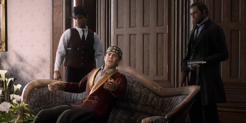 Angelo Bronte With His Guards From Red Dead Redemption 2