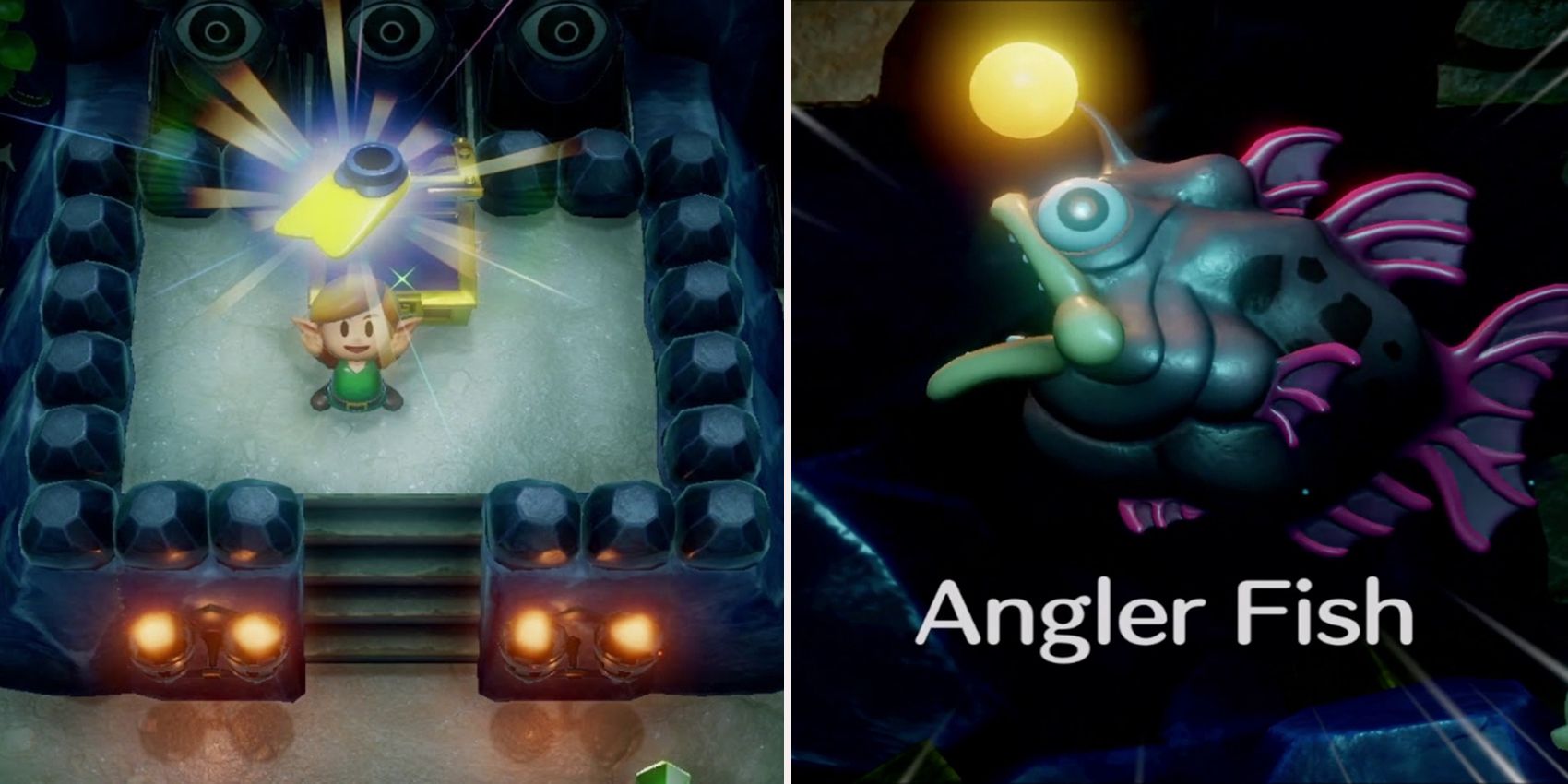 Link's Awakening: Angler's Tunnel Walkthrough