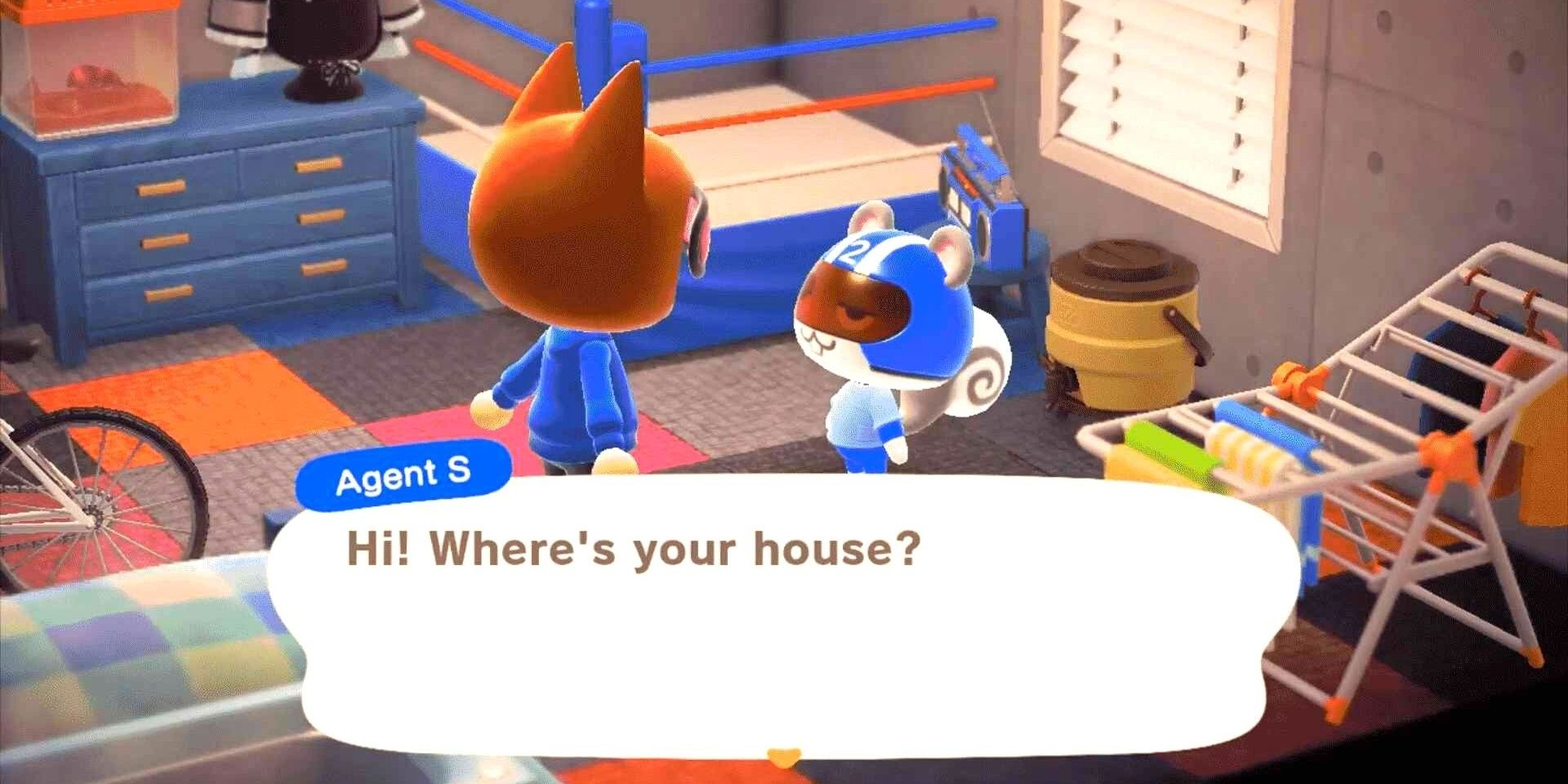 Animal Crossing New Horizon Agent S Conversation