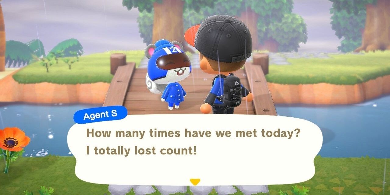 Animal Crossing New Horizons Agent S Forgetful Conversation