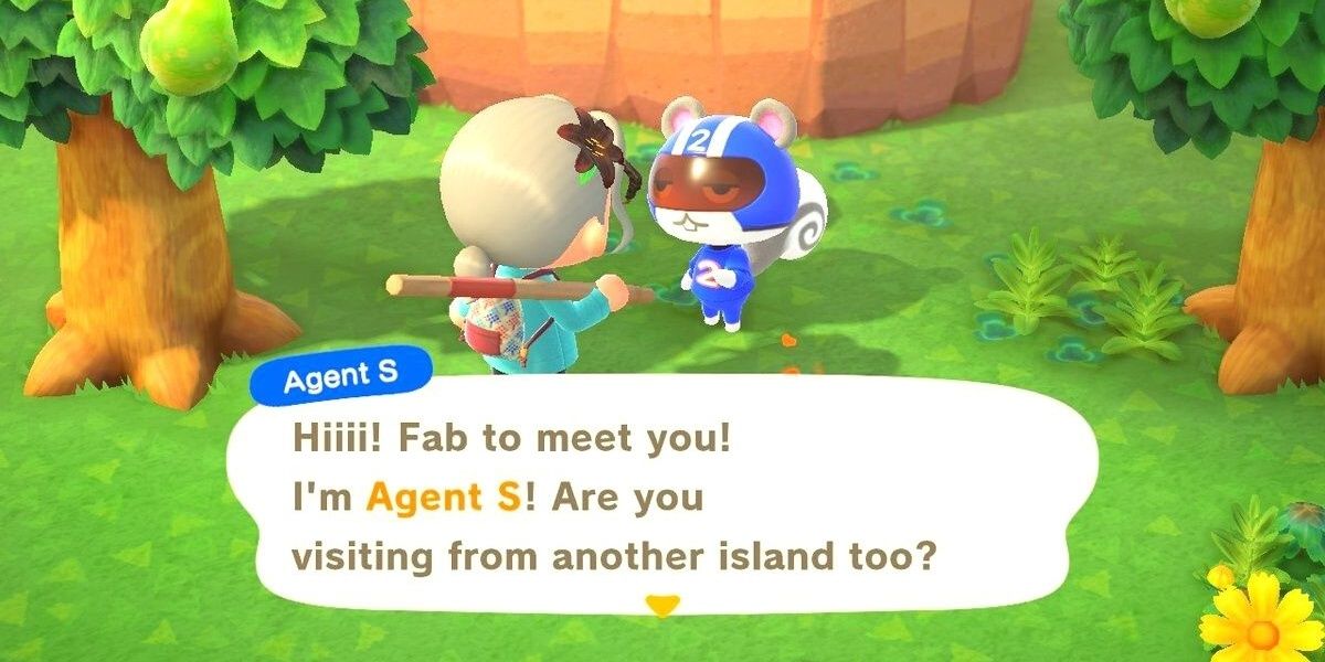Animal Crossing New Horizons Agent S Intro