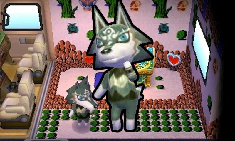Animal Crossing Wolf Link