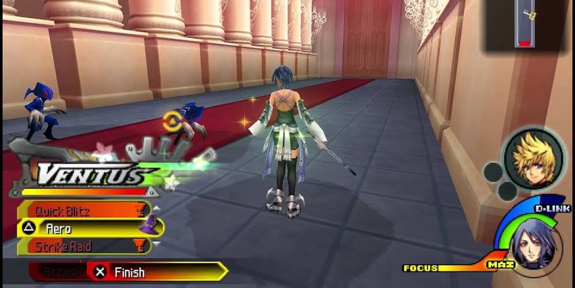 Aqua birth by sleep gameplay