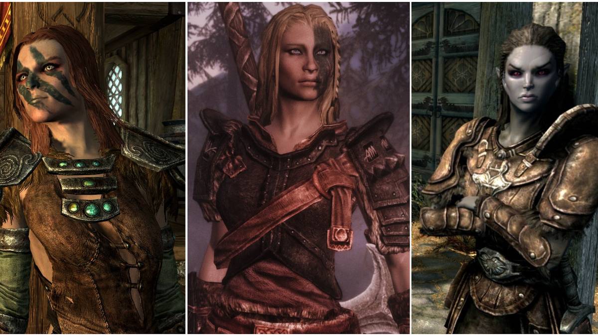 Aela The Huntress, Mjoll The Lioness & Jenassa From The Elder Scrolls V Skyrim