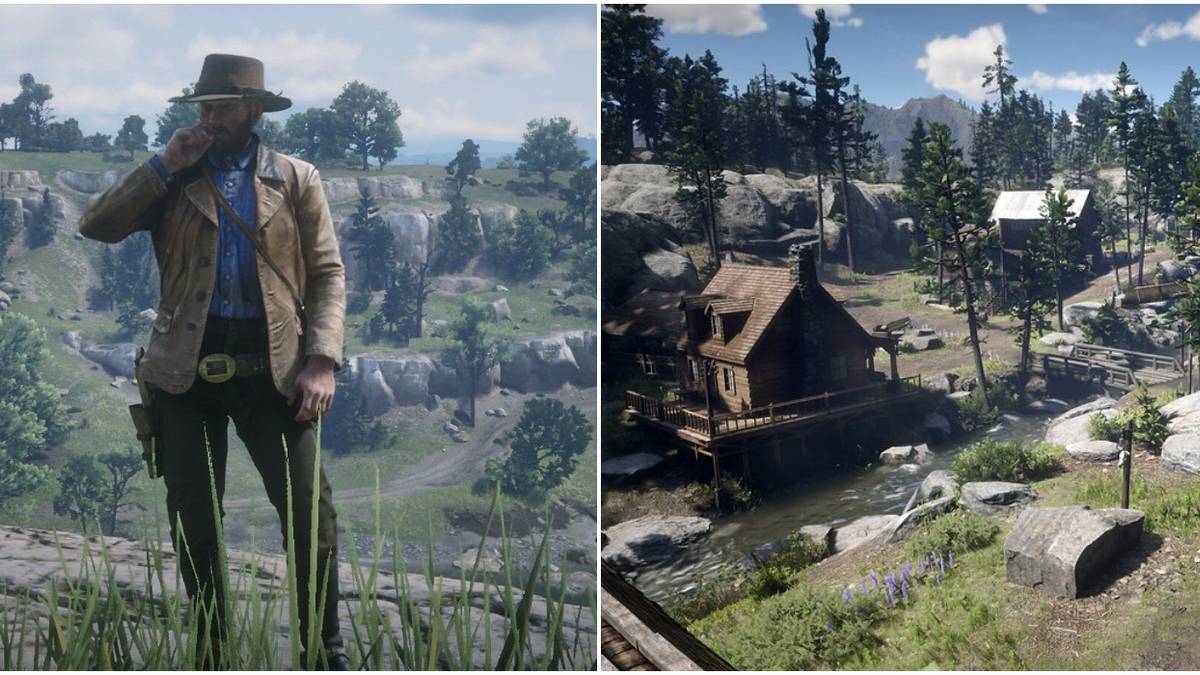 Red Dead Redemption 2 Arthur Morgan West Elizabeth Strawberry Town