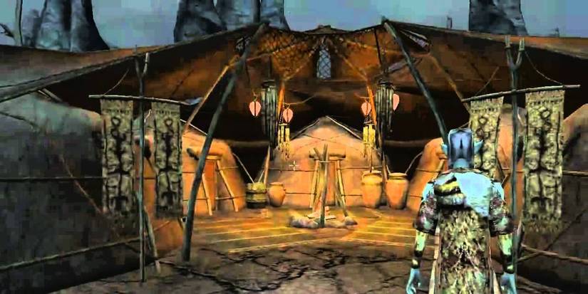 Morrowind Ashlander Tribe Hut