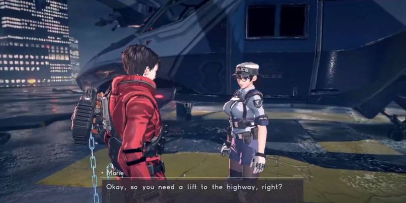 Astral Chain Marie Wentz Helping