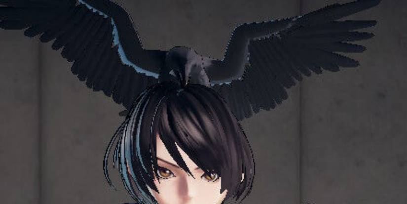 Astral Chain Perching Raven