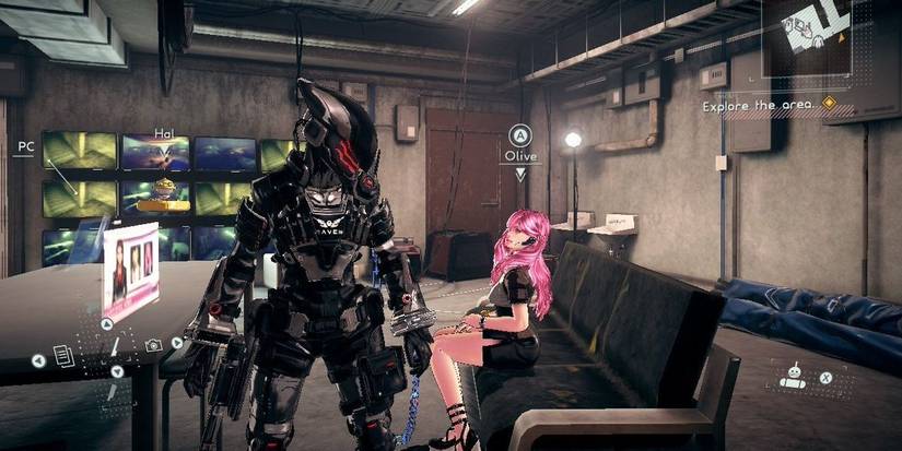 Astral Chain Raven Armor