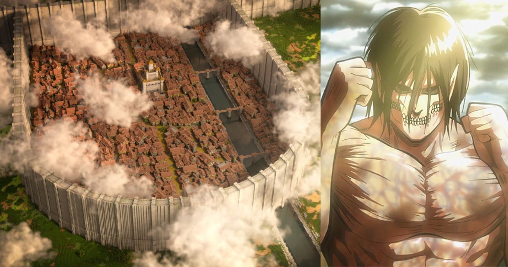 Minecraft Meets Attack On Titan: 10 Custom Maps That Are Incredible