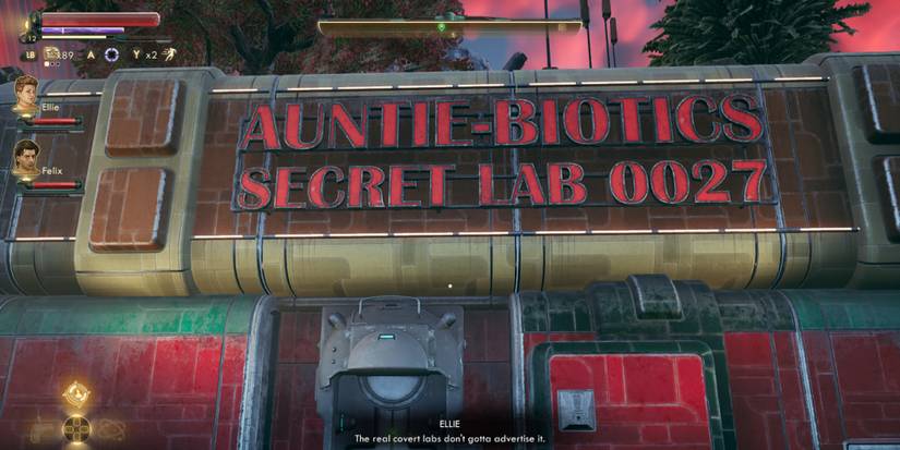 Auntie Biotics Lab Outer Worlds