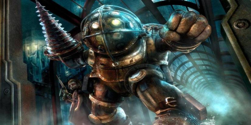 BioShock 1 Big Daddy with Little Sister