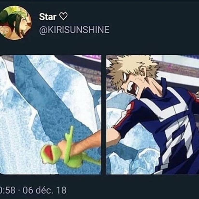 My Hero Academia Bakugo Memes Kermit