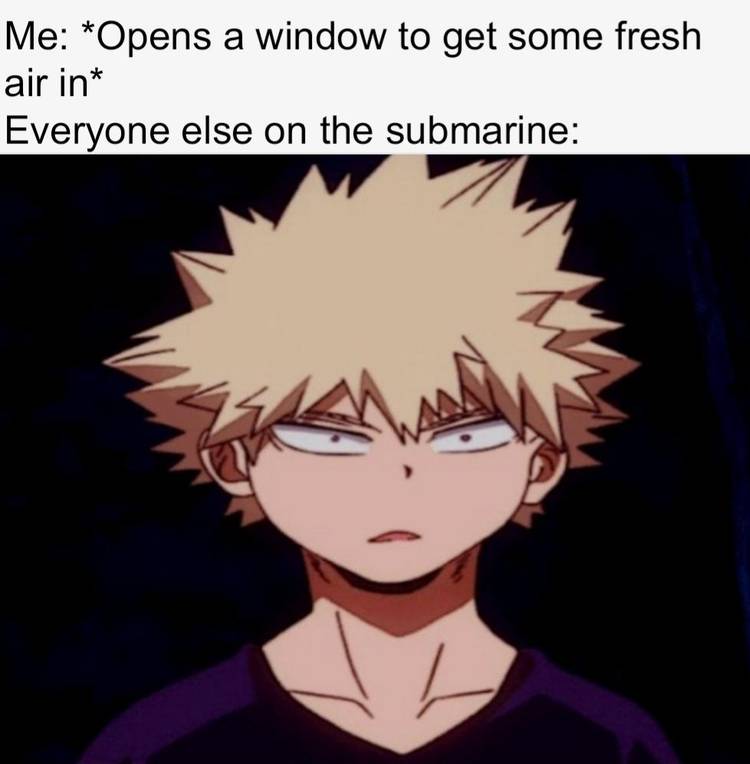 My Hero Academia Bakugo Memes Submarine
