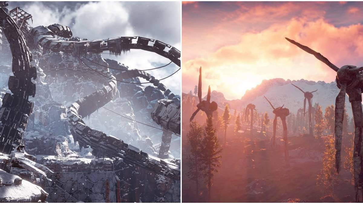 Beautiful locations in Horizon Zero Dawn