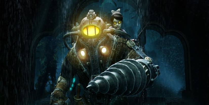 BioShock 2 big daddy little sister