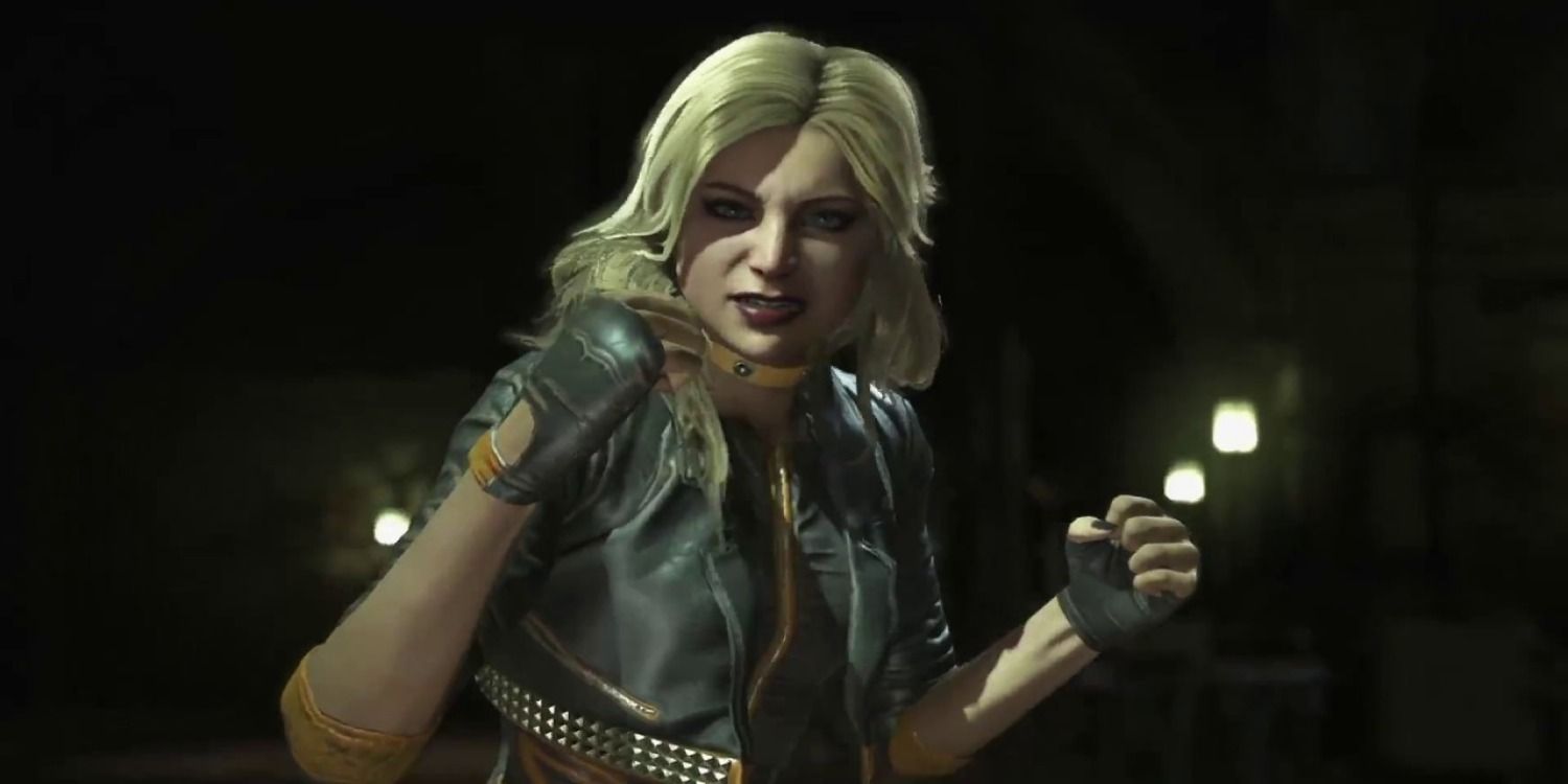 Black Canary's character introduction in Injustice 2