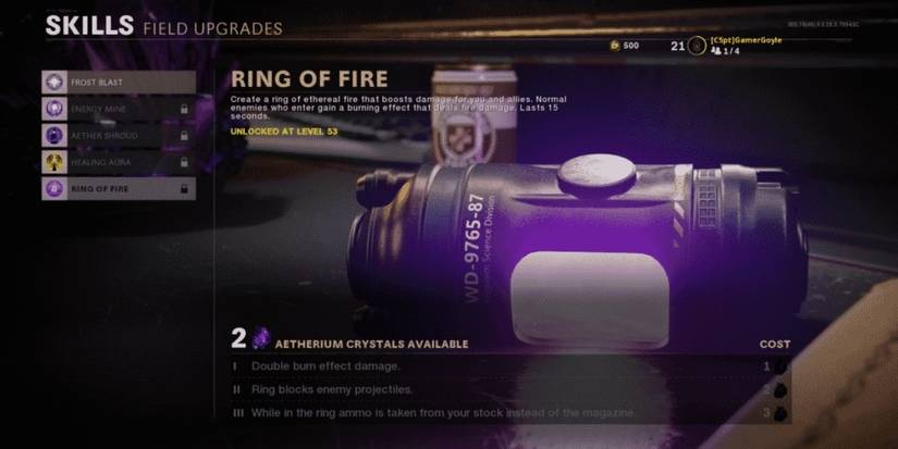 Players should not all use the same field upgrades in outbreak