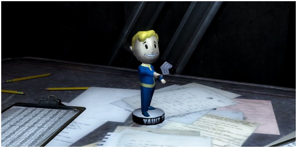 The energy weapons bobblehead located in Raven Rock