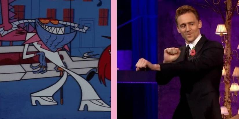 Powerpuff Girls Boogie Man and Tom Hiddleston