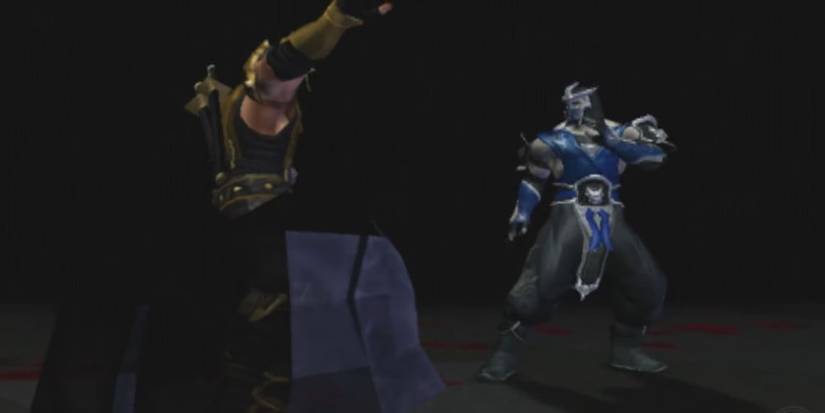 Bottom Half Freeze Head Stomp Sub Zero Fatality Mortal Kombat Deception