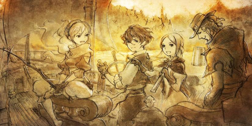 Bravely Default 2 gameplay screenshot