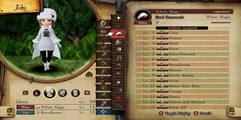 Bravely Default 2 gameplay screenshot