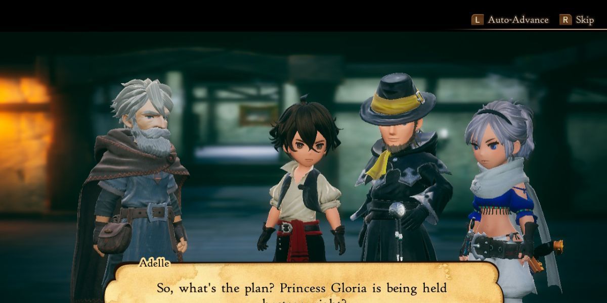 Bravely Default 2 Adelle Dialogue