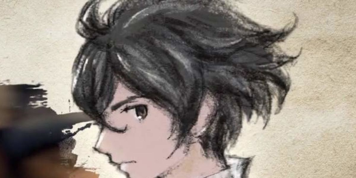 Bravely Default 2 Seth Artwork Head