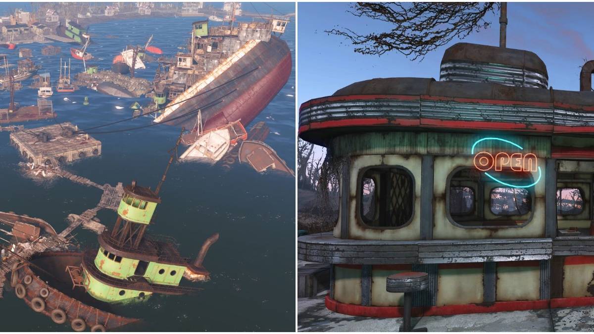 Different locations in Fallout 4