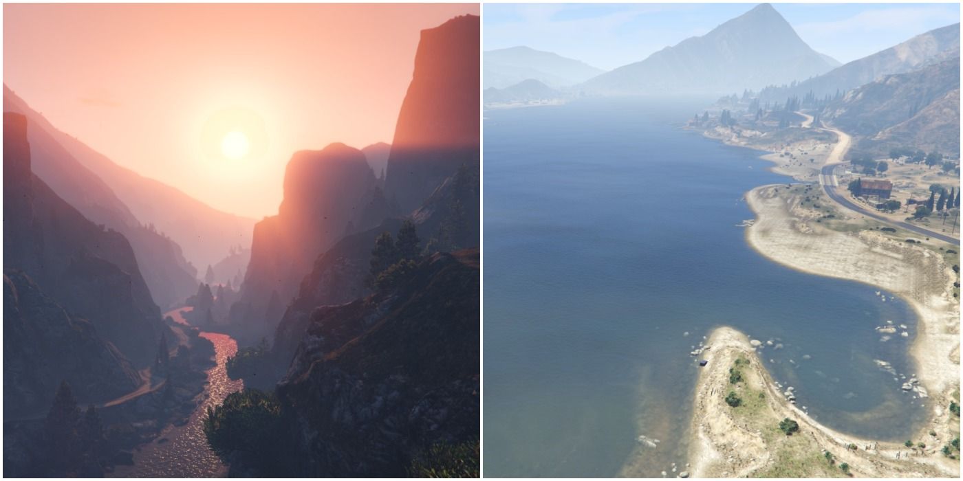 Breathtaking locations in GTA 5